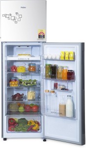 Haier 278 L Frost Free Double Door 4 Star (2019) Convertible Refrigerator(Mirror Glass, HRD-2984PMG-E)