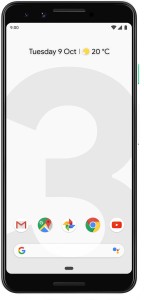 Google Pixel 3 (Clearly White, 128 GB)(4 GB RAM)
