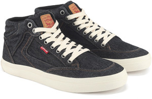 Levis bass mid sneakers online