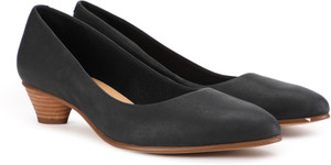 CLARKS Mena Bloom Black Leather Casuals For Women Buy