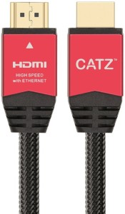 Catz HDMI Cable 2M 5 m HDMI Cable(Compatible with Computer, Black)