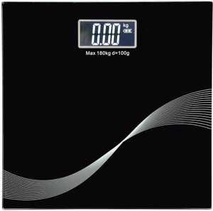 WDS PS120 Personal Body Weight Machine Weighing Scale (Black) Weighing Scale