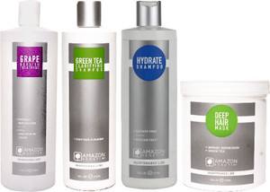 AMAZON KERATIN Grape Extract KeratinTreatment Kit Medium Price