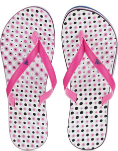 Adidas eezay shop dots flip flops