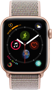 Apple watch series 4 gold stainless steel with sales stone sport band