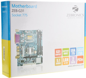 Zebronics motherboard g31 price top