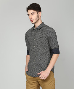 peter england black shirt price