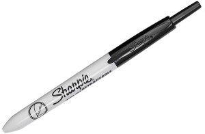 Sharpie 37001 Permanent Markers Ultra Fine Point Black 12 Count
