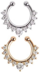 Sorellaz Metal Nose Ring Price in India - Buy Sorellaz Metal Nose Ring  Online at Best Prices in India