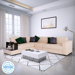 Flipkart Perfect Homes Conwy Leatherette 6 Seater Sofa