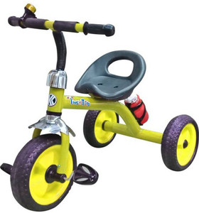kayoksh BABY TRICYCLE FOR KIDS WITH BOTTLE YELLOW COLOUR KIDS TRICYCLE RECOMMENDED TRICYCLE FOR BABY GIRL OR TRICYCLE FOR BABY BOY OR TRICYCLE FOR TODDLER GIRL OR TRICYCLE FOR TODDLER BOY RECOMMENDED FOR TODDLER 1,2,3,4,5 YEAR CHILDREN TRICYCLE FOR KIDS KY/GB/AD/044 Tricycle