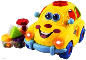 Smartcraft Premium Musical Car Toy with Lights and Sounds Fruit Shape Sorters Activity Safe Sturdy Educational Toy for Toddlers 18 Months Premium Musical Car Toy with Lights and Sounds Fruit Shape Sor...