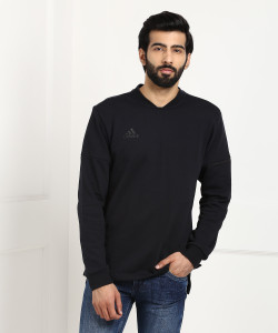 ADIDAS Full Sleeve Solid Men Sweatshirt