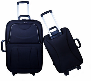 New Jersey Travellers Safari Style /Travel/ Tourist Bag/Suitcase Trolley Check-in Luggage - 24 inch