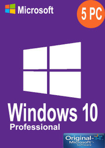 Microsoft Windows 10 Pro Original Key 5 Pc 32 64 Bit Lifetime 5