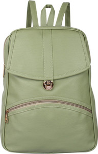 Rajni Fashion PU Leather Backpack School Bag Student Backpack Women Travel bag Tuition Bag 12 L Backpack