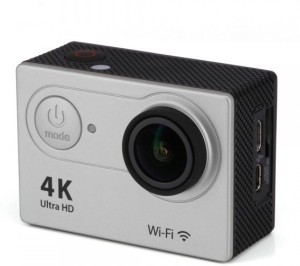 lionix action ultra hd water resistant 4k sports and action camera(silver, 16 mp)
