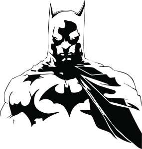 Sticker Batman Portrait