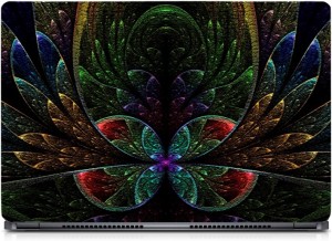 Gallery 83 ® 3D Fractal Floral Abstract Exclusive High Quality Laptop Decal, laptop skin sticker 15.6 inch (15 x 10) Inch G83_skin_0151new Vinyl Laptop Decal 15.6