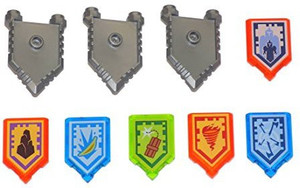 Nexo knights 3 discount shields