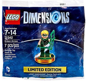 Green arrow lego figure top