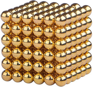 Magnetic balls gold top
