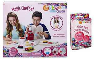 Orbeez Crush Magic Chef Set PLUS Refill Pack Super Fine Crush