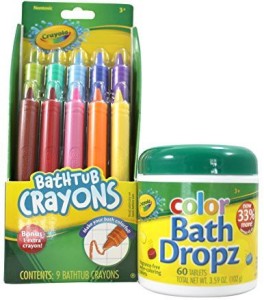 Play Visions Bathtub Crayons With Crayola Color Bath Drops 60