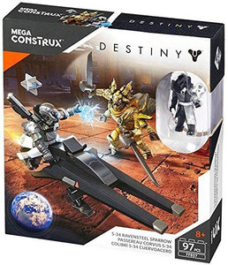 Mega Construx Mega Bloks Destiny S 34 Ravensteel Sparrow Exclusive