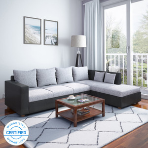 Flipkart Perfect Homes Porto Fabric 4 Seater Sofa