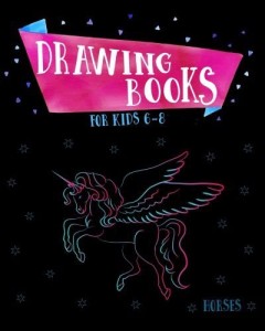 Genrc Drawing Books For Kids 6-8 Horses: Blank Doodle Draw Sketch