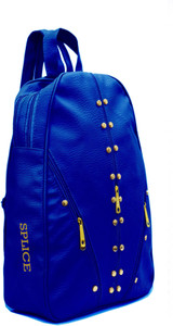 SPLICE PU Leather Backpack School Bag Student Backpack Women Travel bag 6 L Backpack