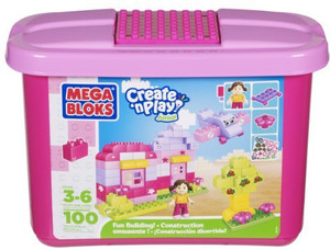 Mega bloks new arrivals 100 piece tub