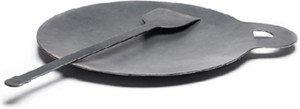Aboo metals 1kg Iron Dosa Tawa 10inch With Dosa Turner Cookware Set