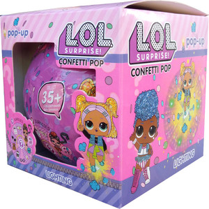 Surprise confetti pop collectible outlet dolls