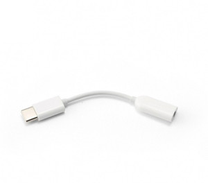 iGreenPro iGP- USB Type C To 3.5mm Headphone Adapter Cable White Headphone Adapter