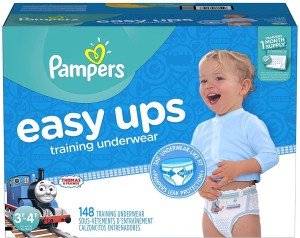 Pampers Easy Ups Training Underwear Boys Size 5 3T-4T - OBX