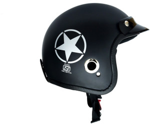 helmet with lock hole