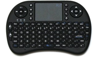 BAGATELLE Mini 2.4GHz Wireless Touchpad Keyboard Smart Connector Bluetooth Multi-device Keyboard(Black)