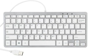 BAGATELLE Laptop Keyboard Bluetooth Multi-device Keyboard(White)