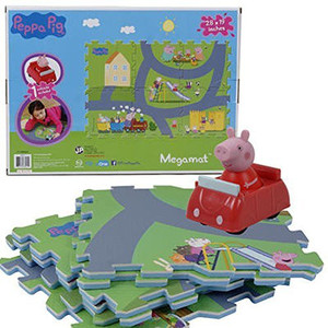 Peppa pig foam mat sales