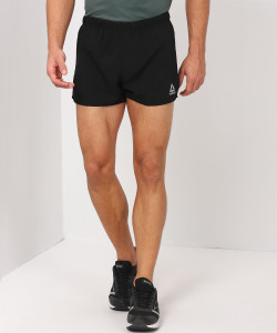 REEBOK Solid Men Black Sports Shorts