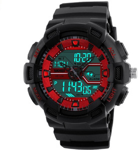 SKMEI Sports Analog Digital Watch For Men Buy SKMEI Sports Analog Digital Watch For Men 1189 Red Black Chronograph Analog Digital Online at Best Prices in India Flipkart