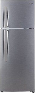 LG 284 L Frost Free Double Door 2 Star (2020) Refrigerator(Dazzle Steel, GL-C302KDSY)