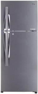 LG 260 L Frost Free Double Door 2 Star (2020) Refrigerator(Shiny Steel, GL-C292RPZY)