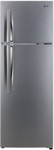 LG 308 L Frost Free Double Door 2 Star (2020) Refrigerator(Dazzle Steel, GL-C322KDSY)