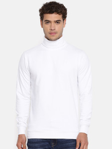 Breakbounce Full Sleeve Solid Men's Sweatshirt