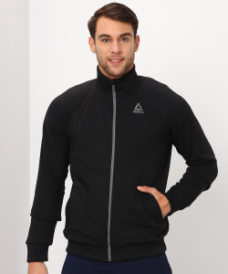 REEBOK Full Sleeve Solid Men Sweatshirt