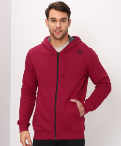 REEBOK Full Sleeve Solid Men Sweatshirt
