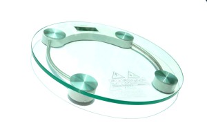 IONIX IMPORTED TRANSPARENT THICK GLASS WEIGHT SCALE FOR HUMAN BODY / WEIGHT MACHINE FOR WEIGHT MEASUREMENT Weighing Scale